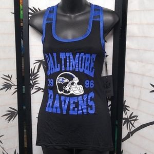 # 409 NFL Baltimore Ravens Tank Ladies Small